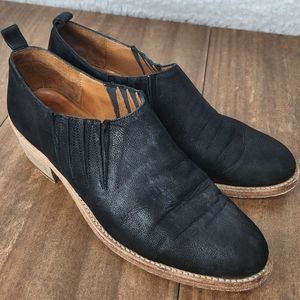Reality Studio All Leather Ankle Booties